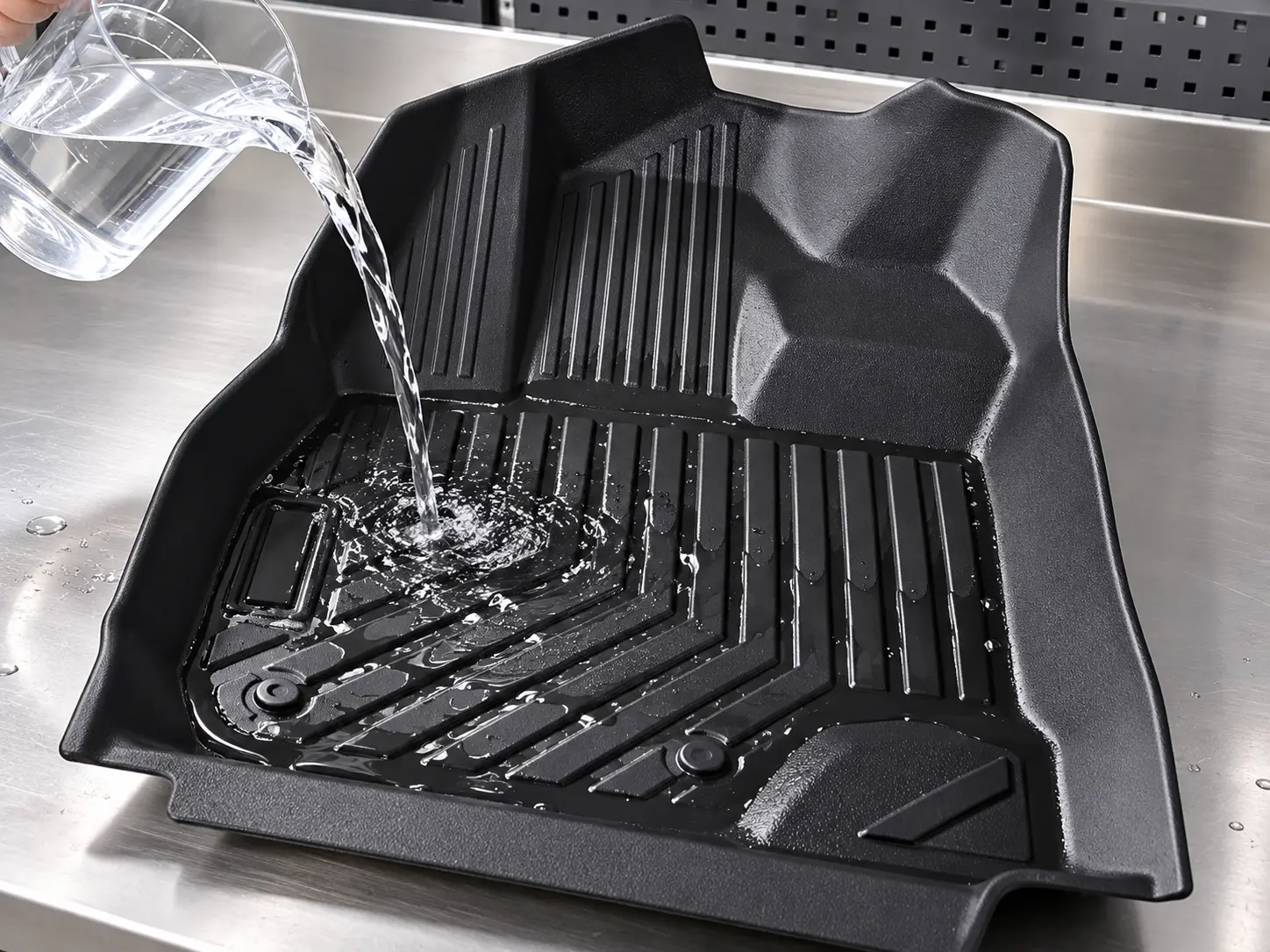 Full-Coverage Double-Layer Floor Mats